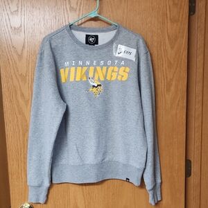 Minnesota Vikings Gray Sweatshirt mens M number 5375